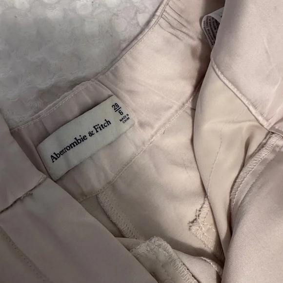 Abercrombie & Fitch ivory satin trousers - Picture 5 of 5